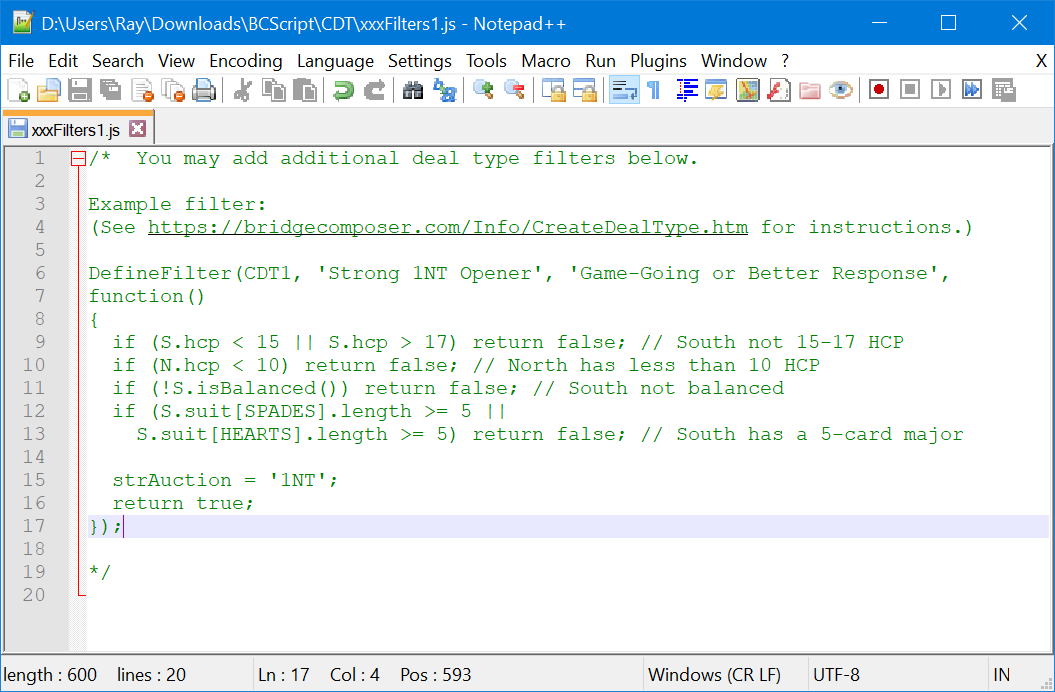 xxxFilters1.js screenshot