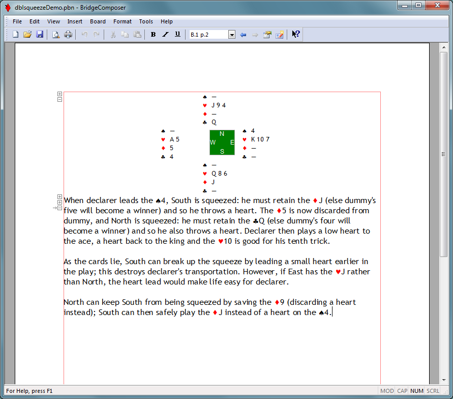 Thursday Morning Double Squeeze page 2